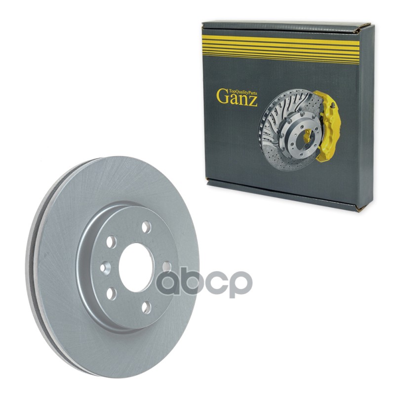 Диск тормозной передний с покрытием CHEVROLET Cruze/OPEL Astra J GANZ GIJ10002 GANZ арт. GIJ10002