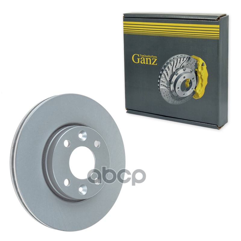 Диск тормозной передний с покрытием (вентилируемый 260*22) NISSAN/RENAULT/Lada Largus +ABS D=260mm GANZ GIJ10021 GANZ арт. GI...