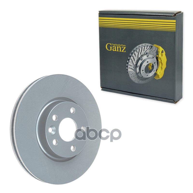 Диск тормозной передний с покрытием FORD/VOLVO/LAND ROVER Freelander 2 GANZ GIJ10022 GANZ арт. GIJ10022