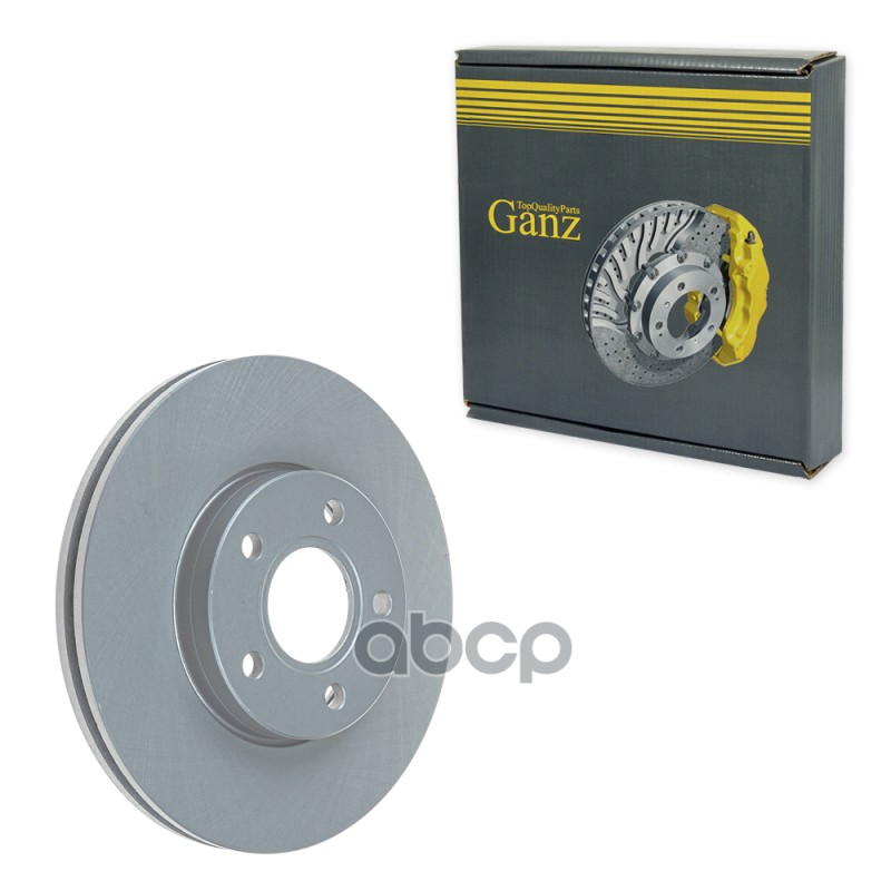 Диск тормозной передний с покрытием FORD Focus 2 / VOLVO GANZ GIJ10094 GANZ арт. GIJ10094