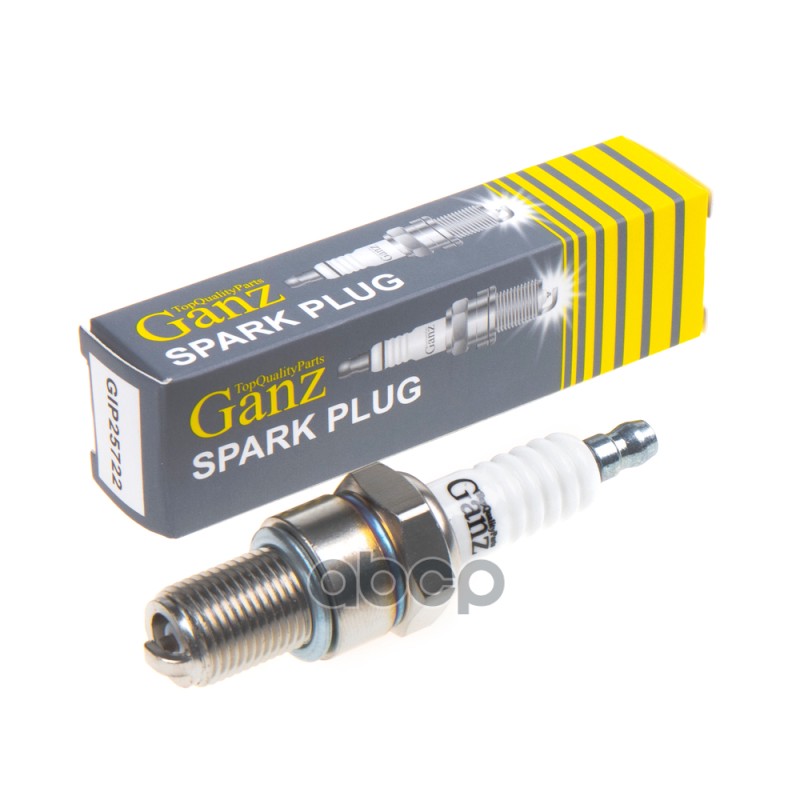 Свеча зажигания SOLID  BR9ES (5722) RENAULT / SUZUKI /  MOTO HONDA/SUZUKI/YAMAHA GANZ GIP25722 GANZ арт. GIP25722