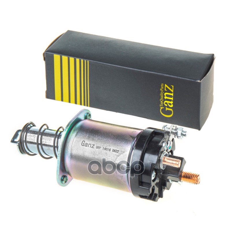 Реле втягивающее стартера для а/м ГАЗ с дв. ЗМЗ-402, 406  GANZ GRP14016 GANZ арт. GRP14016