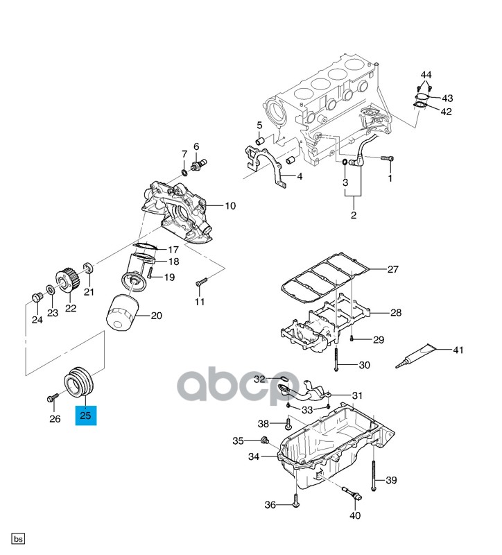 Шкив Коленвала GENERAL MOTORS арт. 96419497