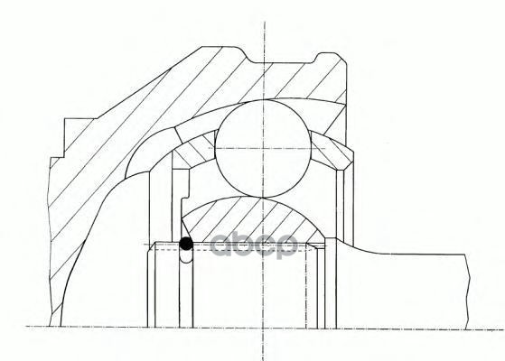 ШРУС внешний LOBRO 303862 GKN (Loebro) арт. 303862