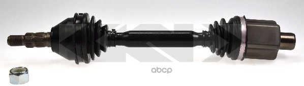 Полуось Передн Прав Opel: Astra H 04-, Astra H Gtc 05-, Astra H Twintop 05-, Astra H Универсал 04-, Zafira 05- GKN (Loebro) а...