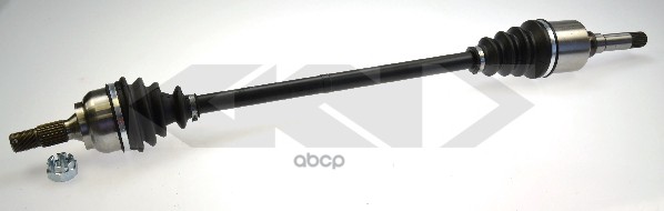 Полуось Передн Прав Peugeot: 207 06-, 207 Cc 07- GKN (Loebro) арт. 304591