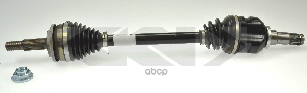 Полуось Передн Лев Toyota: Auris 1.4D-4D 07- GKN (Loebro) арт. 304949