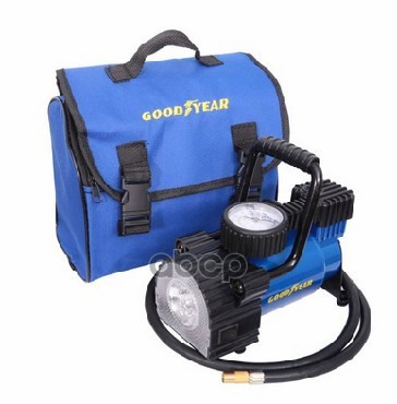 Компрессор Автомобильный Питание - Прикуриватель, Манометр, С Фонарём, Со Съемной Ручкой, 12 V, 7 Атм, 30 Л/Мин, Сумка В Комп...