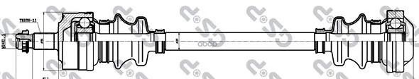 Привод В Сборе Mercedes-Benz 190 (W201) GSP арт. 235006