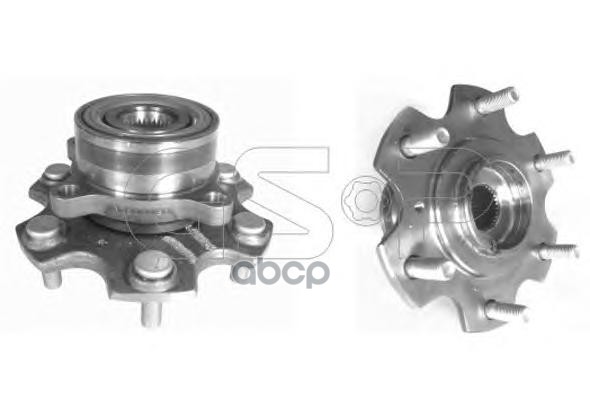 Ступица колеса в комплекте с подшипником MITSUBISHI CHALLENGER / SHOGUN SPORT I (K7_  K9_) GSP арт. 9330006