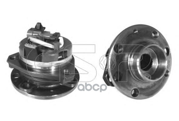 Ступица колеса в комплекте с подшипником OPEL ASTRA G Box (F70) GSP арт. 9333033