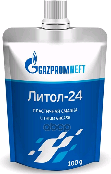 Смазка GAZPROMNEFT ЛИТОЛ-24 дой-пак 100г Gazpromneft арт. 2389906978