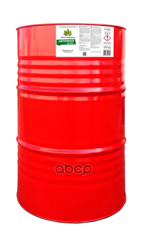 Антифриз Greencool Gc2010 G11, 210 Л (Зел.) GreenCool арт. 751890