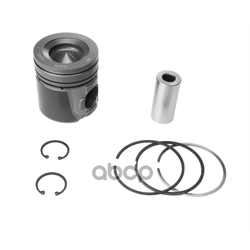 Поршень В Сборе (Поршень, Поршневые Кольца, Палец, Стопорные Кольца) Isf3.8 (Рем HAFFEN арт. 13581