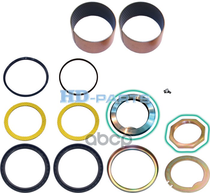 Р/К Кронштейна Балансира Со Втулками Scania 4/G/P/R '04-> HD-parts арт. 312718