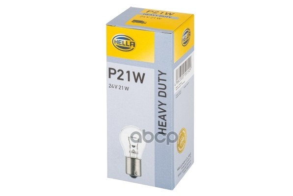 Лампа 24V P21w 21W Hella 1 Шт. Картон 8Ga 002 073-241 HELLA арт. 8GA 002 073-241