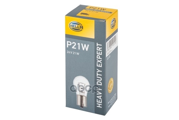 Лампа P21w Hd 24V 8Ga002073-251 HELLA арт. 8GA002073-251