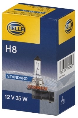 Лампа Накаливания H8 12V 35W Pgj 191 HELLA арт. 8GH008356121