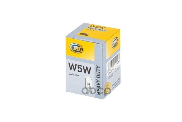 Лампа 24V 5W W2.1*9.5D Без Цоколя HELLA арт. 8GP003594251