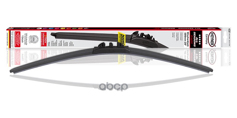 Щетка со 600mm24" (бескаркасная с доп.резинкой) ALL SEASONS HEYNER 094 000 094000 HEYNER арт. 094000