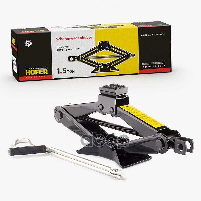 Домкрат Винтовой Ромб  1,5Т Hofer Hf901007 HOFER арт. HF901007
