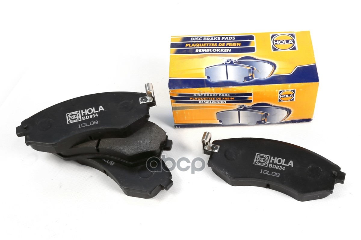 Тормозные Колодки Дисковые (Передние) Hyundai Elantra (Xd)  Sonata Iv (Ef)  Coupe (Rd)  Lantra I/Ii HOLA арт. bd834