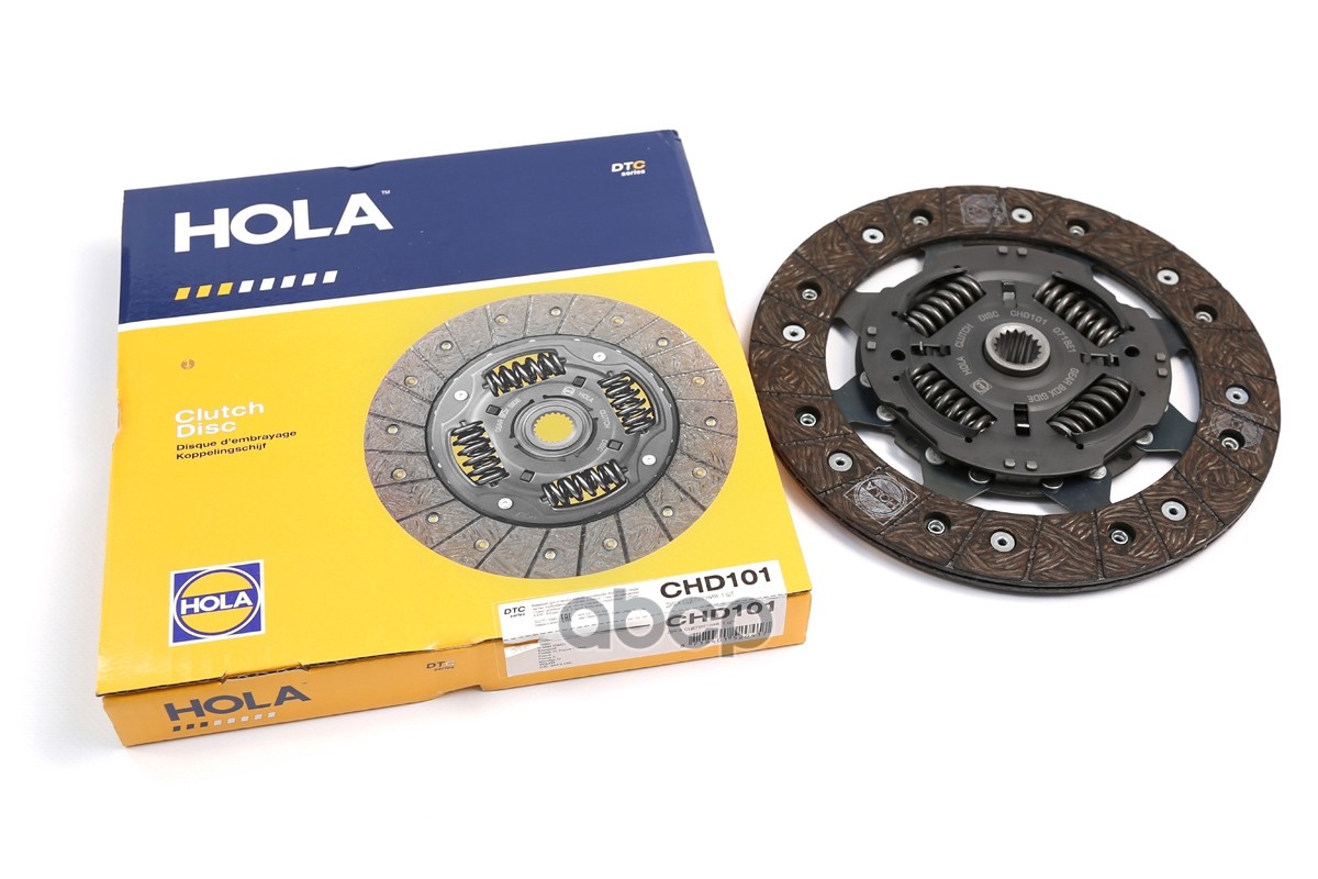 Диск сцепления (серия DTC) FORD  Focus II 1.4 1.6  Focus 1.6 1.8  Mondeo IV 1.6  Focus C-Max 1.6  C- HOLA арт. chd101