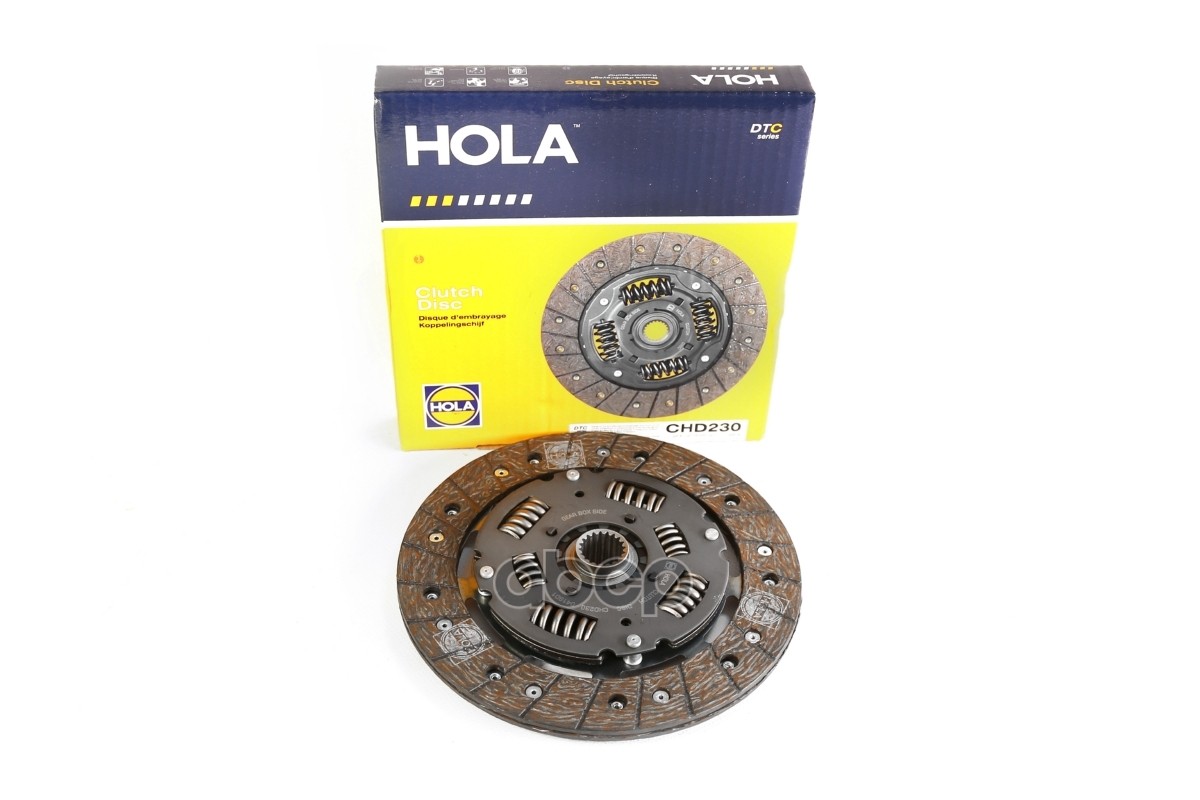 Диск сцепления LADA 2110-12 (1.5-1.6)  Kalina (1117-19  дв.21114 11194) HOLA арт. chd230