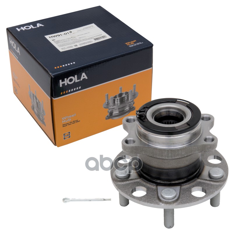 Ступица в сборе    с датчиком ABS  задняя  MITSUBISHI Outlander II (CW5W) 4WD (06-12)  ASX (GA2W GA6 HOLA арт. hw91-019