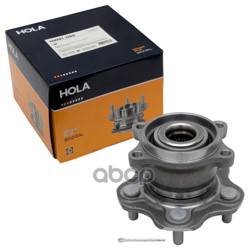 Ступица в сборе    задняя  NISSAN Juke (10-)  Quashqai I/II  X-Trail II/III  RENAULT Koleos I/II HOLA арт. hw91-050