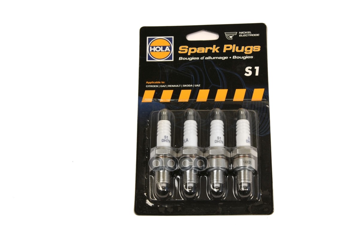 Свечи зажигания (ZMZ 402) GAZ Gazelle  Sobol  Volga HOLA арт. s1