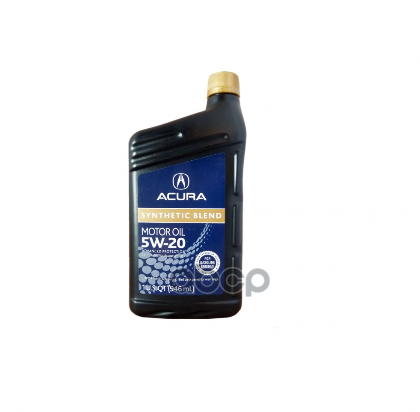HONDA Масло Моторное Синтетическое Honda Acura Synthetic Blend 5W-20 0,946Л 087989033