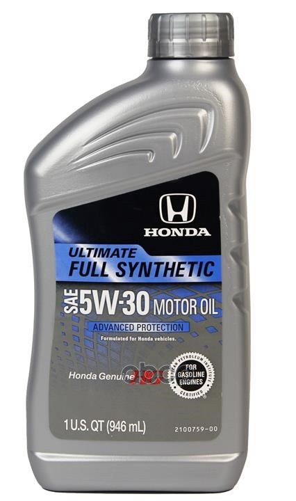 HONDA Масло моторное HONDA Ultimate Full Synthetic 5W-30 синтетическое 0.946 л 08798-9139