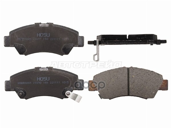 Колодки тормозные (Спереди) Honda Fit 01-07 / Capa 98-02 HOSU арт. HSBR0265
