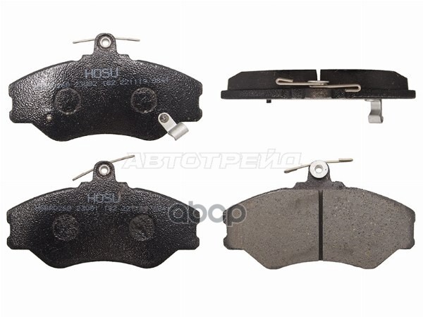 Колодки тормозные (Спереди) Hyundai Porter 98-10 HOSU арт. HSBR0268