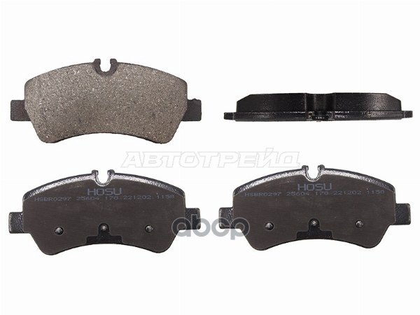 Колодки тормозные (Сзади) Ford Transit 85-20 HOSU арт. HSBR0297