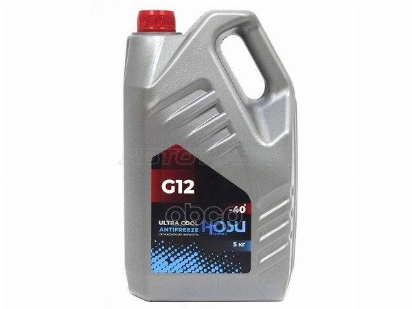 Антифриз (ULTRA COOL/ G12/ 5 кг./ -40 C/ красный) HOSU арт. HSCL0002