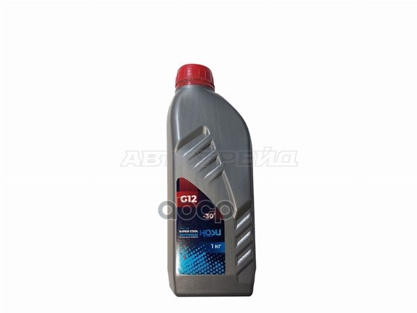 Антифриз (SUPER COOL/ G12/ 1 кг./ -30 C/ красный) HOSU арт. HSCL0007