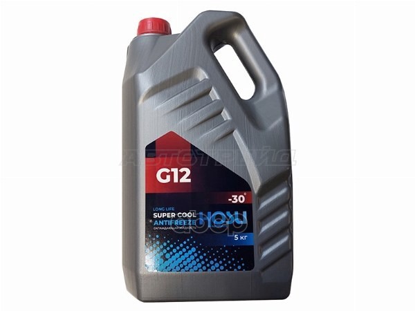 Антифриз (SUPER COOL/ G12/ 5 кг./ -30 C/ красный) HOSU арт. HSCL0008