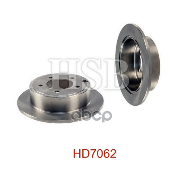 Диск Тормозной Задний Mitsubishi: Lancer Sportback 08 -, Lancer Седан 03 -, Lancer Седан 08 - HSB арт. HD7062