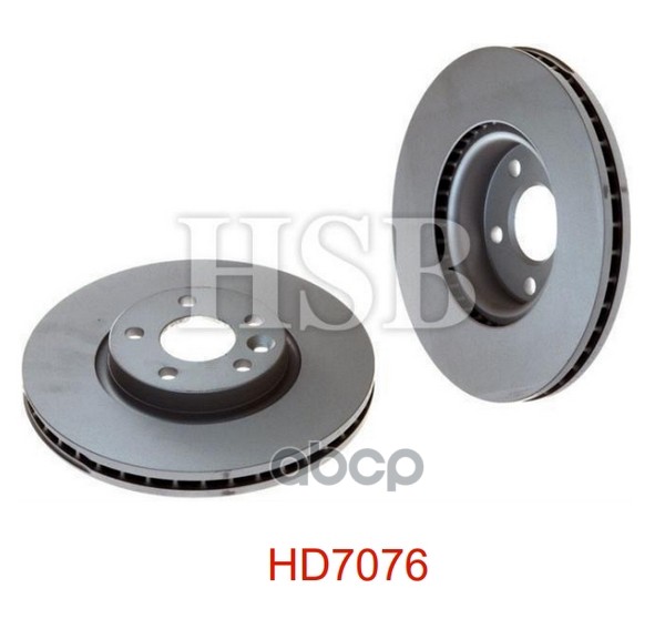 Диск Тормозной Передний Ford Vovlo Galaxy / Mondeo / S80 Ii / V70 Ii 06 - (D Отв = 15,7 Мм!!!) HSB арт. HD7076