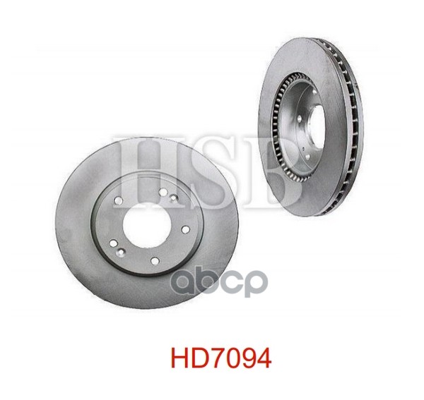 Диск Тормозной Передний Hyundai Tuscon 2.0/2.7/2.0D 04>, Hyunadi Sonata V 2.4 05> HSB арт. HD7094
