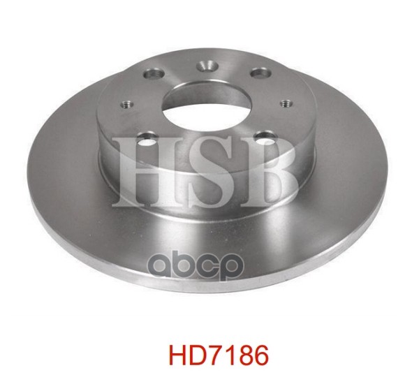 Диск Тормозной Передний Daihatsu Charade 1.0/1.3/1.0D/Td 87-90, Geely Ck (С Абс) HSB арт. HD7186