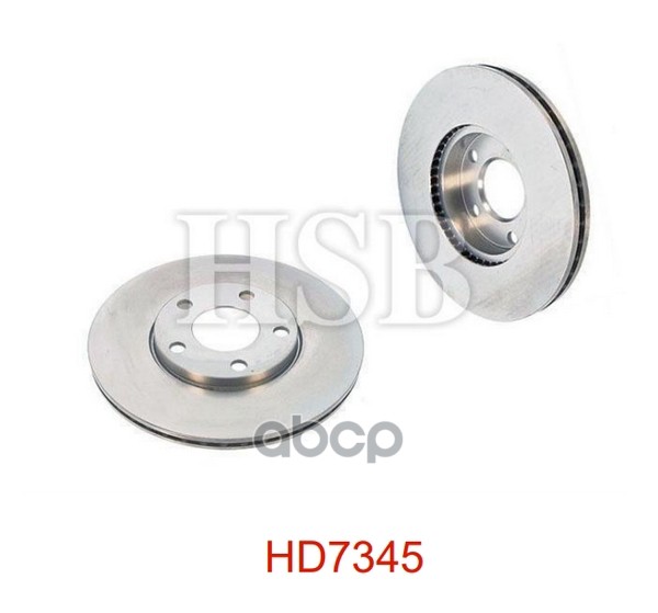 Диск Тормозной Передний Vw: Passat 96-00, Passat Variant 97-00 HSB арт. HD7345