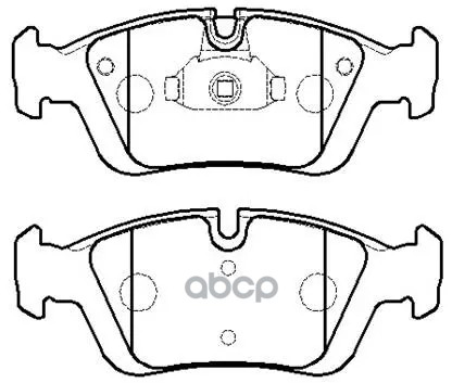 Колодки Тормозные Дисковые Bmw: 320I, 325I (E36) HSB арт. HP5031