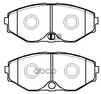 Колодки Тормозные Дисковые Nissan: Infiniti: J30 91.2- HSB арт. HP5069