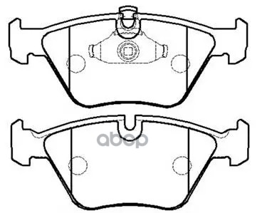 Колодки Тормозные Дисковые Bmw: 330 2002-06 HSB арт. HP5252
