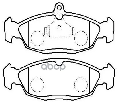 Колодки Тормозные Дисковые Opel: Astra 94-98 HSB арт. HP8375