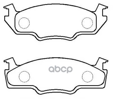 Колодки Тормозные Дисковые Vw: Golf, Passat, Scirocco HSB арт. HP8531