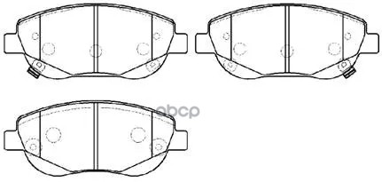 Колодки Тормозные Дисковые Toyota: Avensis?, Verso HSB арт. HP9980